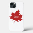 Search for canadian maple leaf iphone cases Red