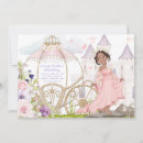 Search for african american princess birthday invitations Carriage