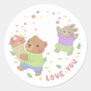 Search for retro rabbit stickers Flowers