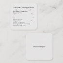 Recherche de formel cartes visite Logo