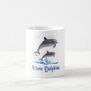 Search for funny dolphin mugs Ocean