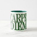 Search for latin quote mugs Carpe diem