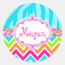 Search for leopard print monogram stickers Girly
