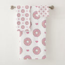 Search for pink heart bath towels Pattern