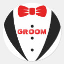 Search for grooms tuxedo stickers Bowtie