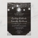 Search for glowing lights wedding invitations Couple