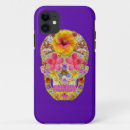 Search for flower skull iphone cases Death