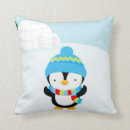 Recherche de pingouin enfant coussins Garçon