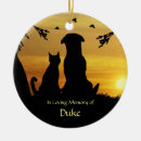 Search for pet memorial ornaments Tribute