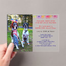 Search for dog memorial invitations Party