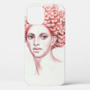Search for red head iphone cases Illustration