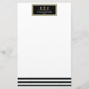 Search for pastor personal stationery Gold