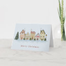 Search for village scene christmas cards Cozy