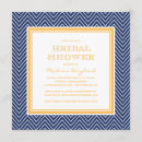 Search for chevron bridal shower invitations Stylish