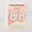 Recherche de 88 ans anniversaire cartes Pour elle