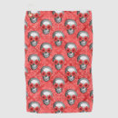 Search for skull golf towels Red