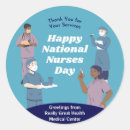 Search for nurse day stickers National nurses day