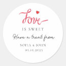 Search for candy buffet stickers Heart