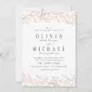 Search for gilded floral invitations Botanical