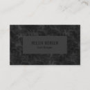 Search for damask pattern business cards Black