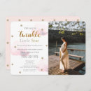 Search for photo baby shower invitations Gold