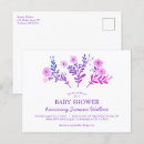 Recherche de floral baby shower invitations Moderne