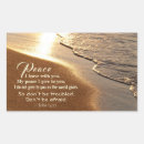 Search for peace be with you stickers Religious