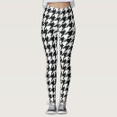 Search for black houndstooth leggings Pattern