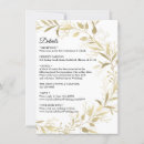 Search for gold leaf invitations Trendy