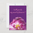 Search for special request invitations Maid of honour