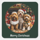 Recherche de chien heureux autocollants Vacances heureuses