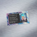 Search for teacher magnetic business cards Watercolor