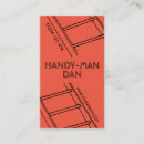 Search for odd jobs business cards Handy man