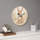 Recherche de lapin mignon horloges Animal