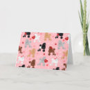 Recherche de caniche jouet vœux cartes Animal