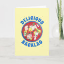 Recherche de poissson vœux cartes Illustration