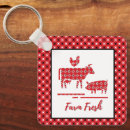 Search for farm animals keychains Rustic
