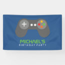 Search for gamer banners Boy birthday