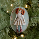 Search for redheaded ornaments For her