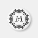 Recherche de monogrammes faits sur commande magnets Rose