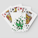 Recherche de trèfle vert jeux de cartes Bière verte