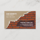 Recherche de travaux de construction cartes visite Entrepreneur