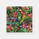 Search for hawaiian napkins Palm trees