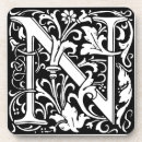 Search for alphabet letter coasters Vintage