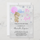 Search for pink and silver baby shower invitations Winter
