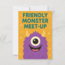 Search for cartoon monsters invitations Monster bash