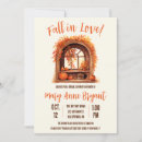 Search for leaves bridal shower invitations Pumpkins