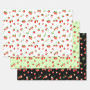 Search for strawberry wrapping paper Summer garden