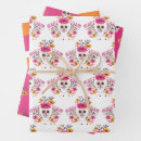 Search for sugar skull wrapping paper Floral