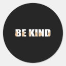 Search for deaf sign language stickers Be kind asl